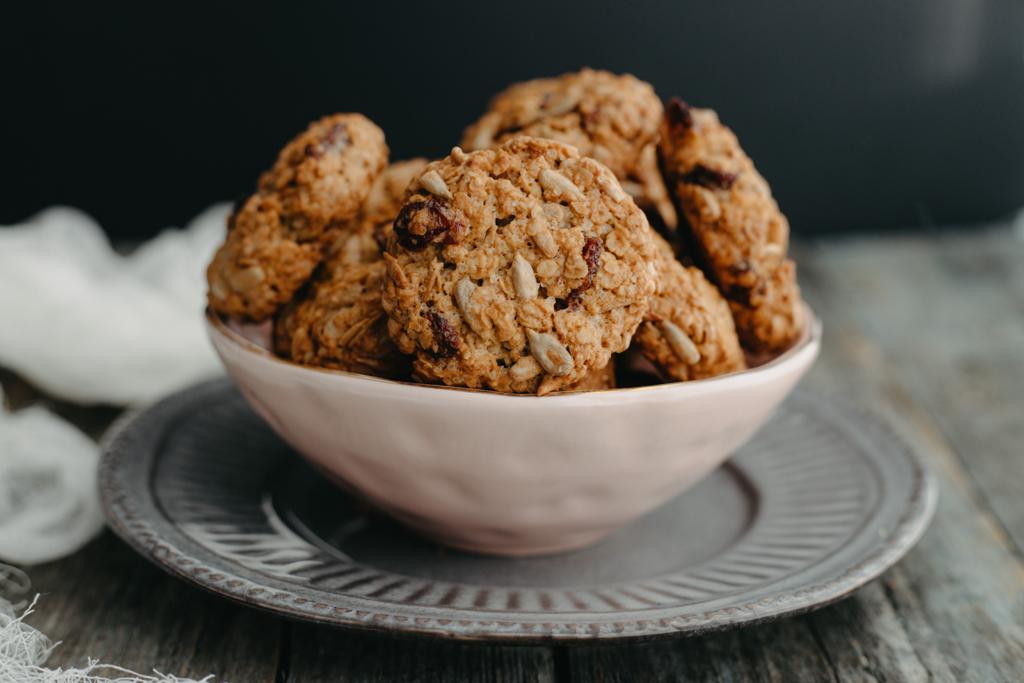 Овсяное печенье с семечками