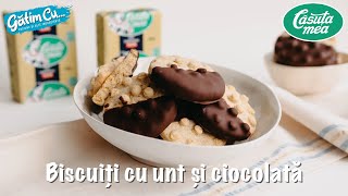 Печенье с маслом и шоколадом