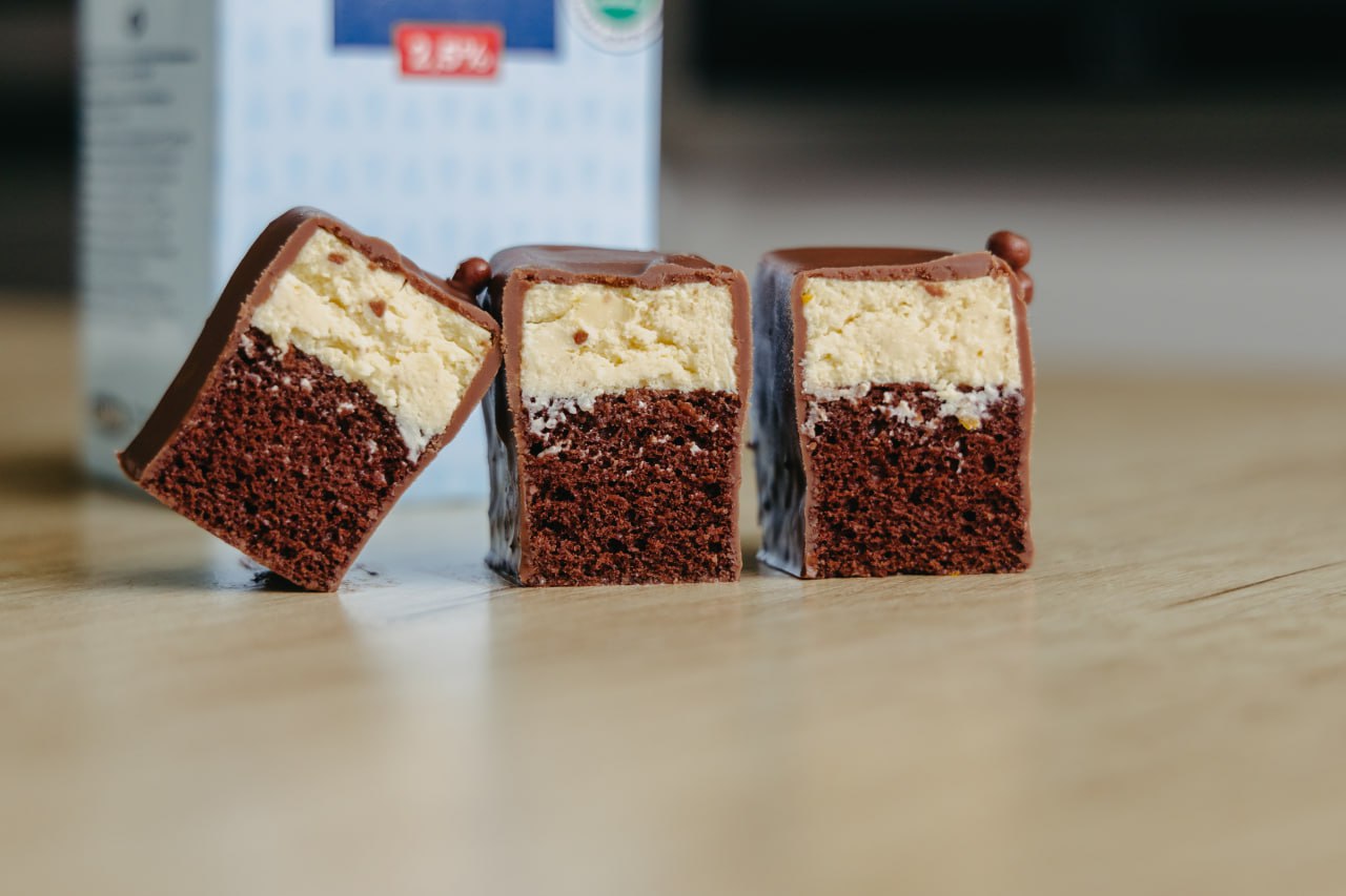 Сырники в шоколадной глазури