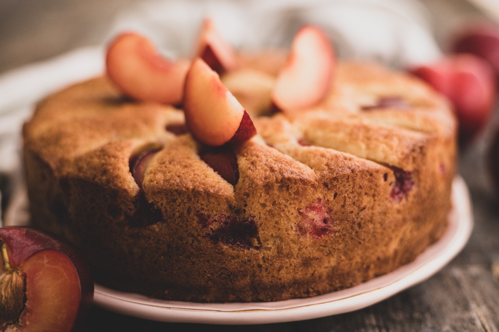 Сливовый кекс