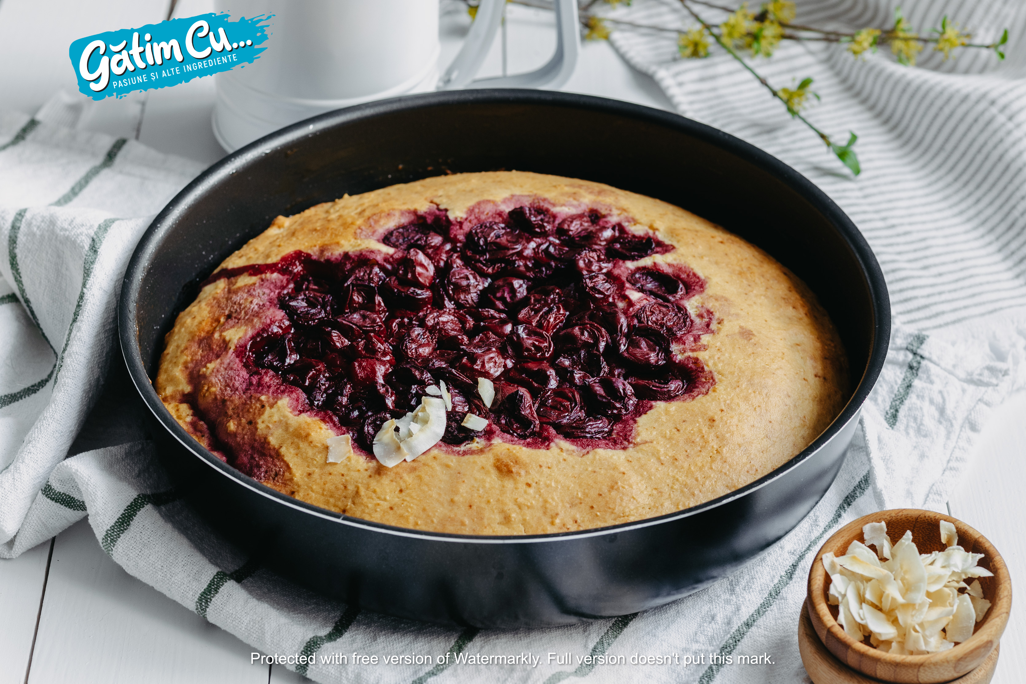 Пирог с вишней