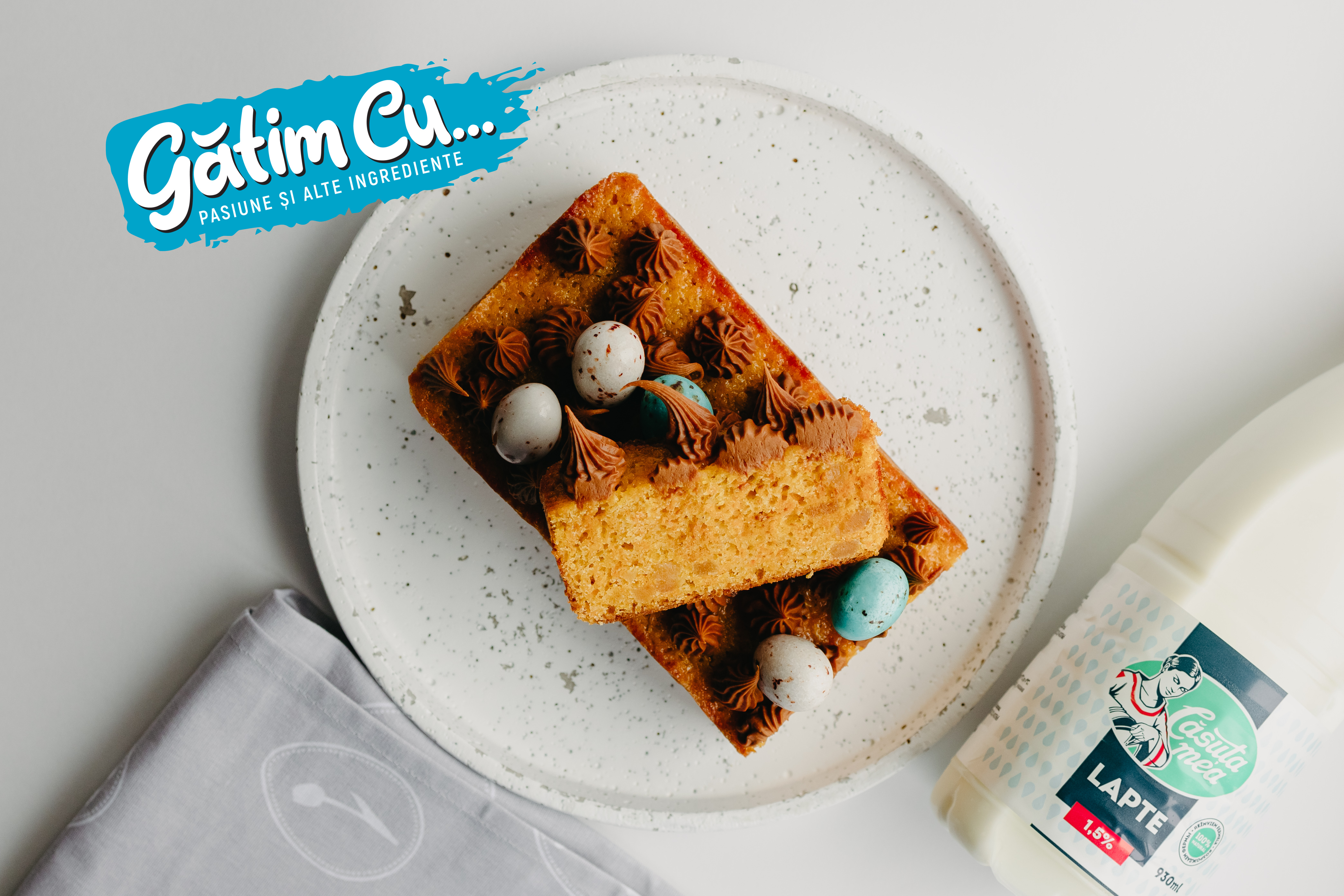 Пасхальный морковный кекс