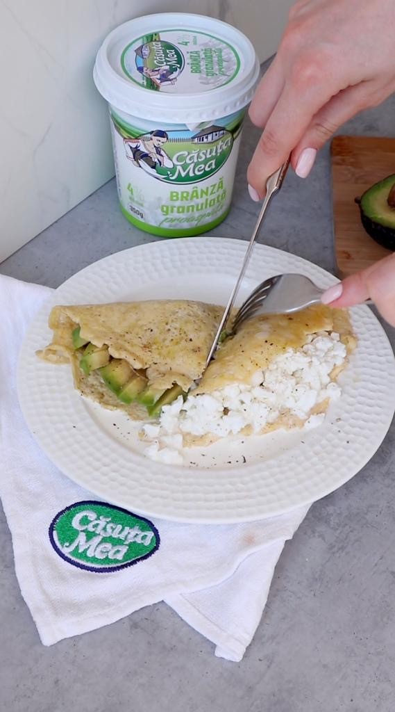 Полезный яичный блин