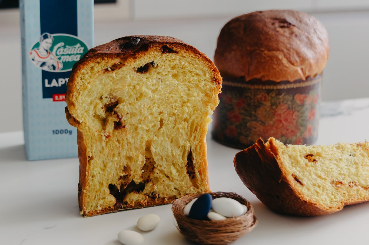 Пышные куличи с шоколадом