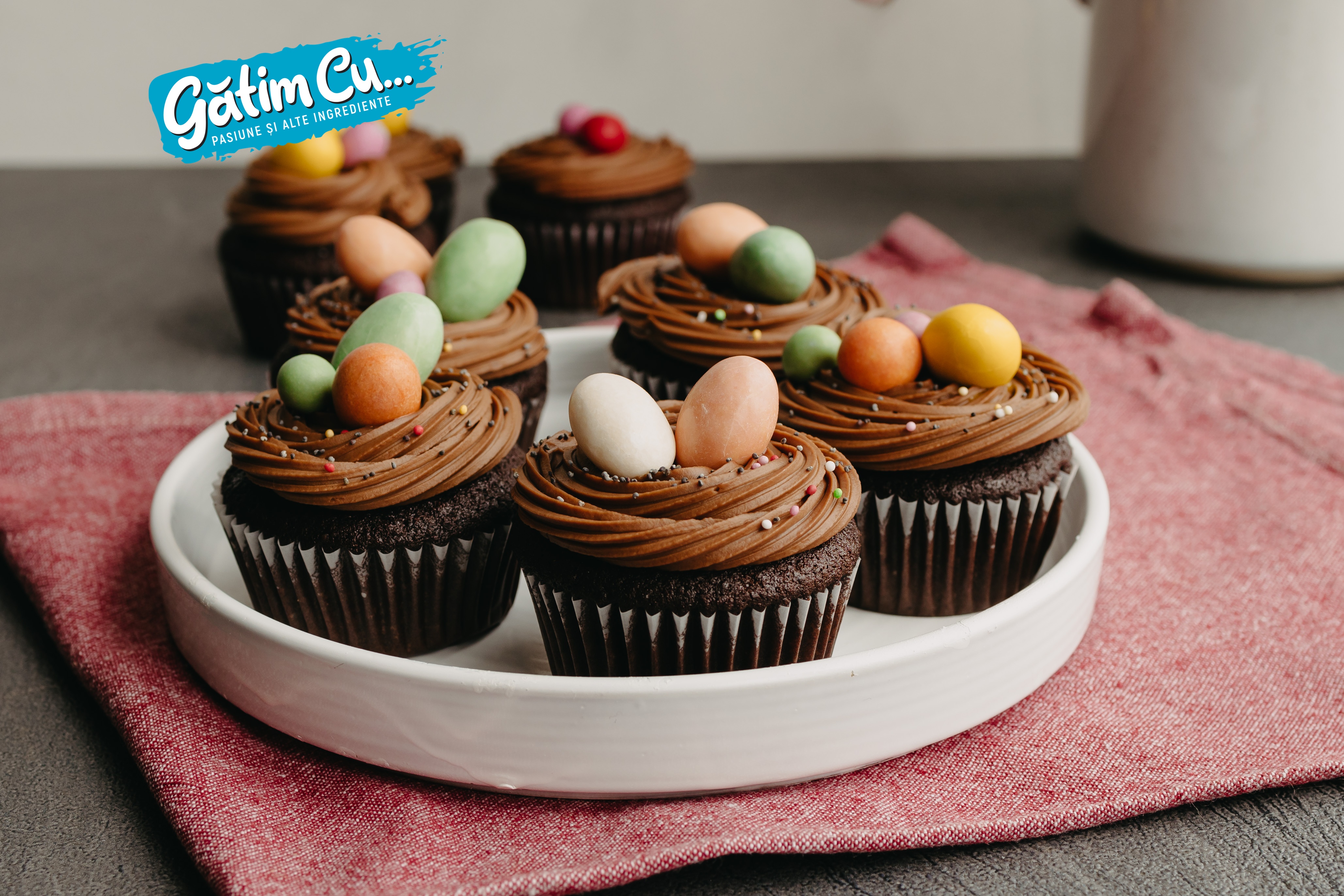 Кексы с шоколадом и маковыми семенами