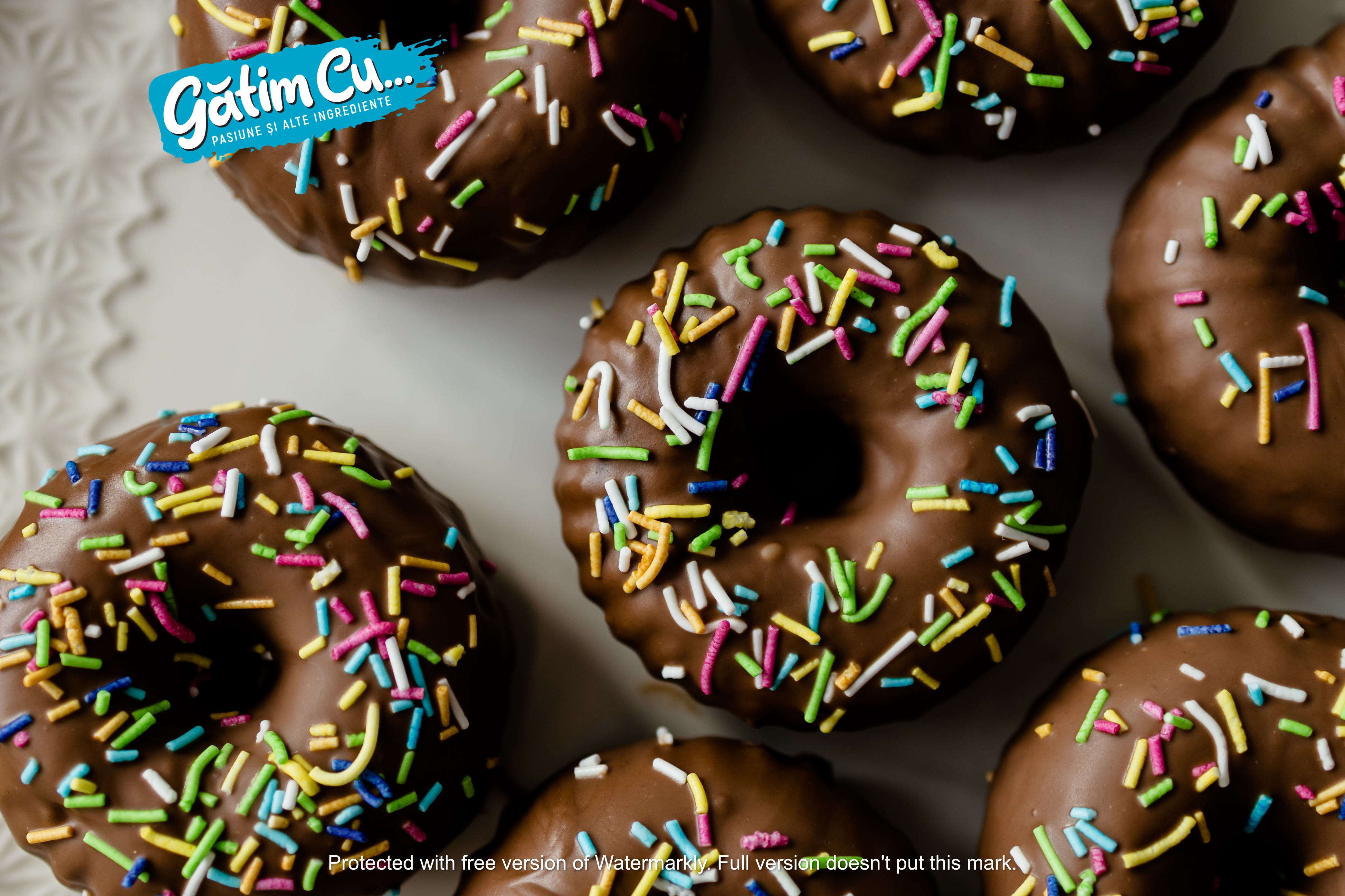 Шоколадные пончики