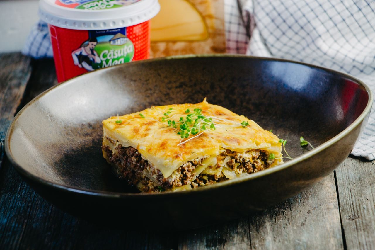 Мусака с картофелем