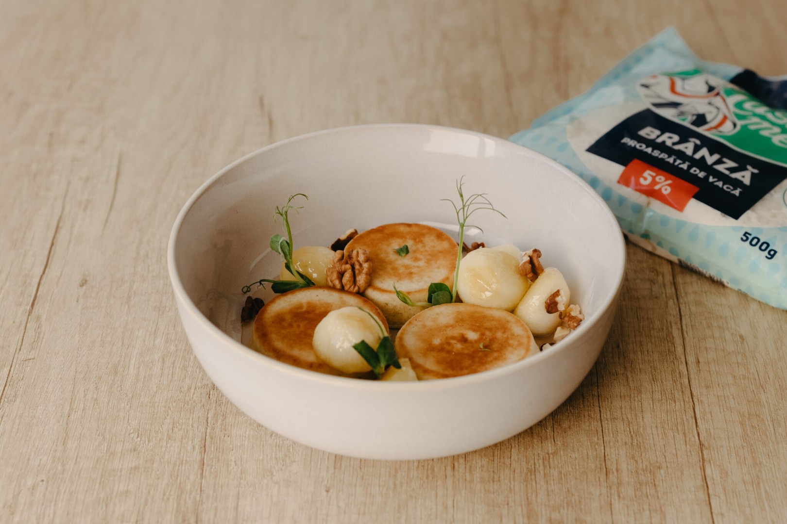 Papanași with Cottage Cheese