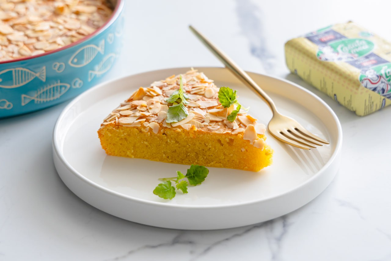 Французский миндальный торт