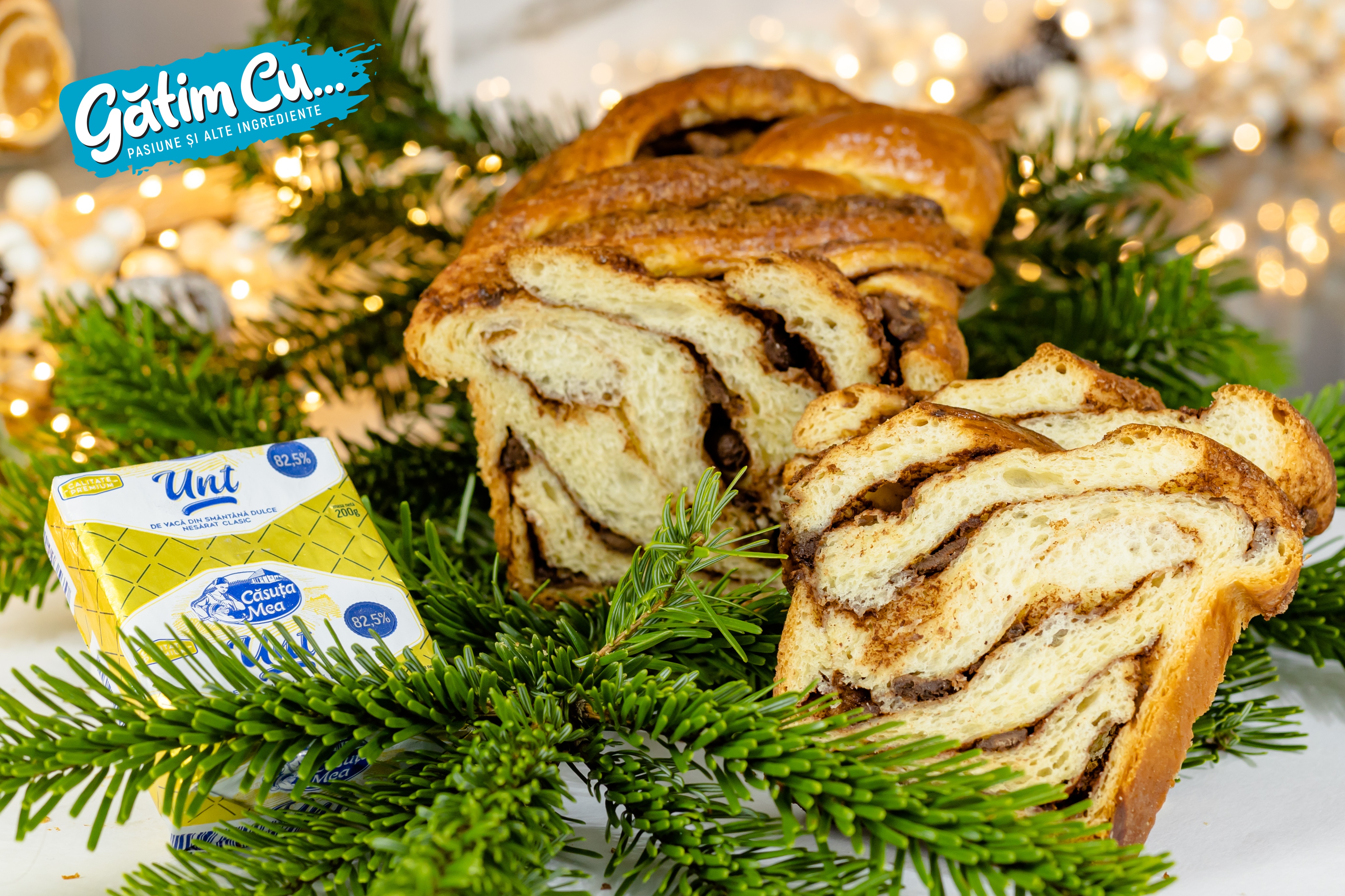 Бисквит с корицей и шоколадом