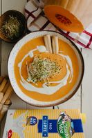 Cream of pumpkin soup