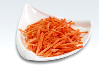 Grated carrots