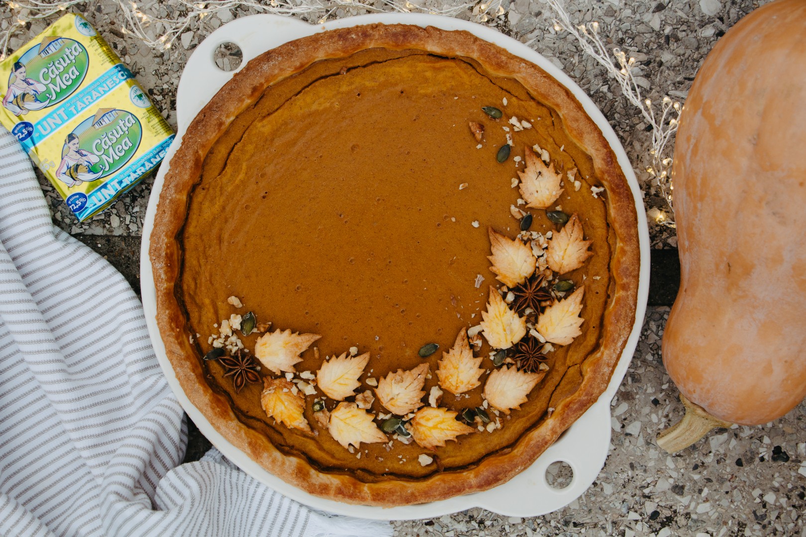 American Pumpkin Tart