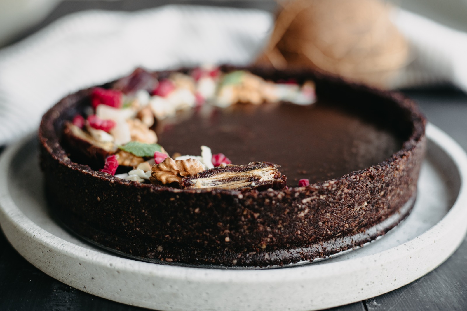 Тарт без выпечки