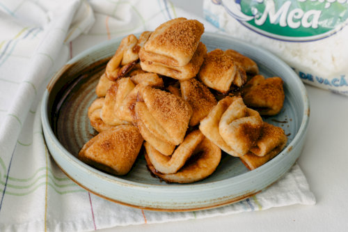 Cottage cheese crackers