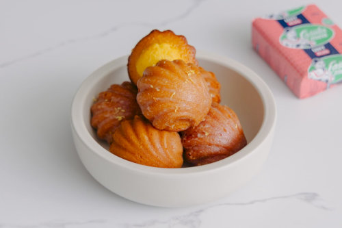 Biscuiți Madeleine cu lămâie