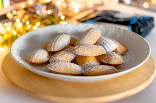 Lemon Madeleine Biscuits