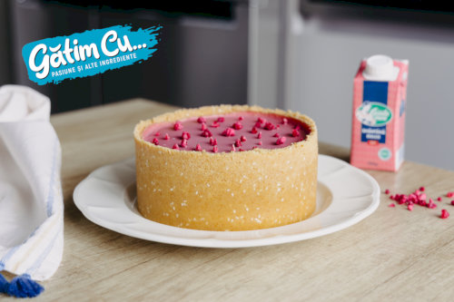 Cheesecake with currants