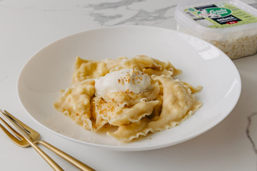 Угол с коровьим сыром