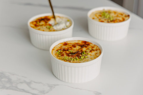 Turkish dessert, rice pudding