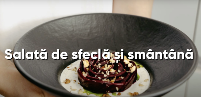 Salată de sfeclă și smântână