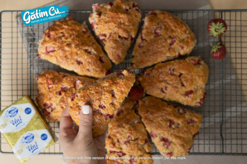 Scones with soaps
