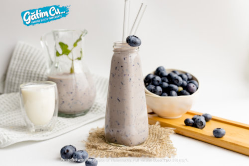 Черничный смузи