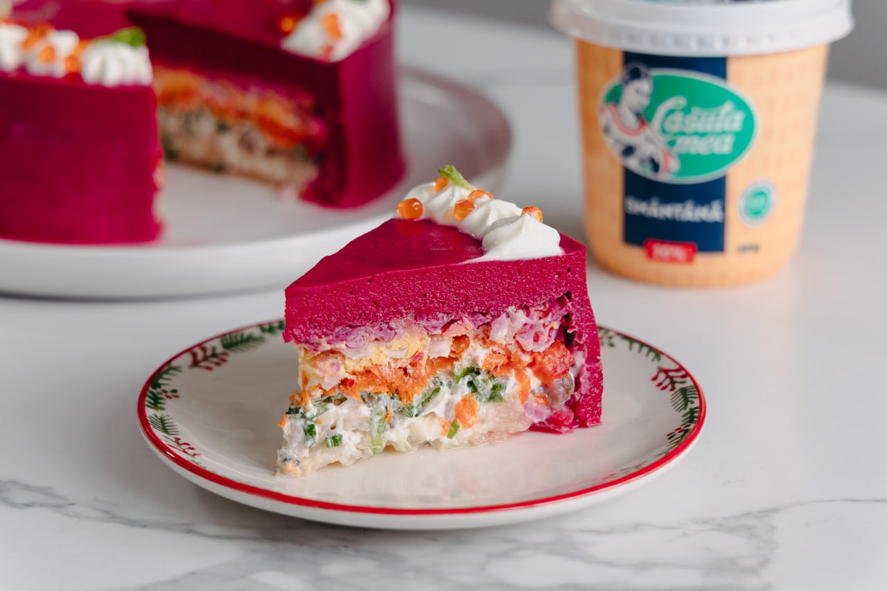 Торт мусс "Шуба"