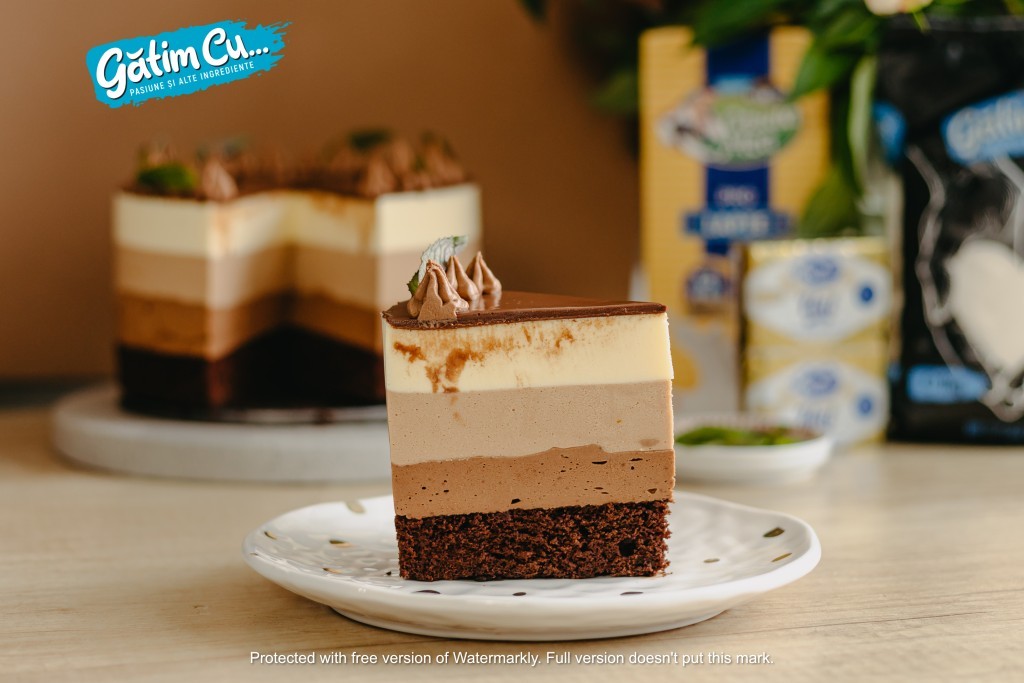 Chocolate mousse cake