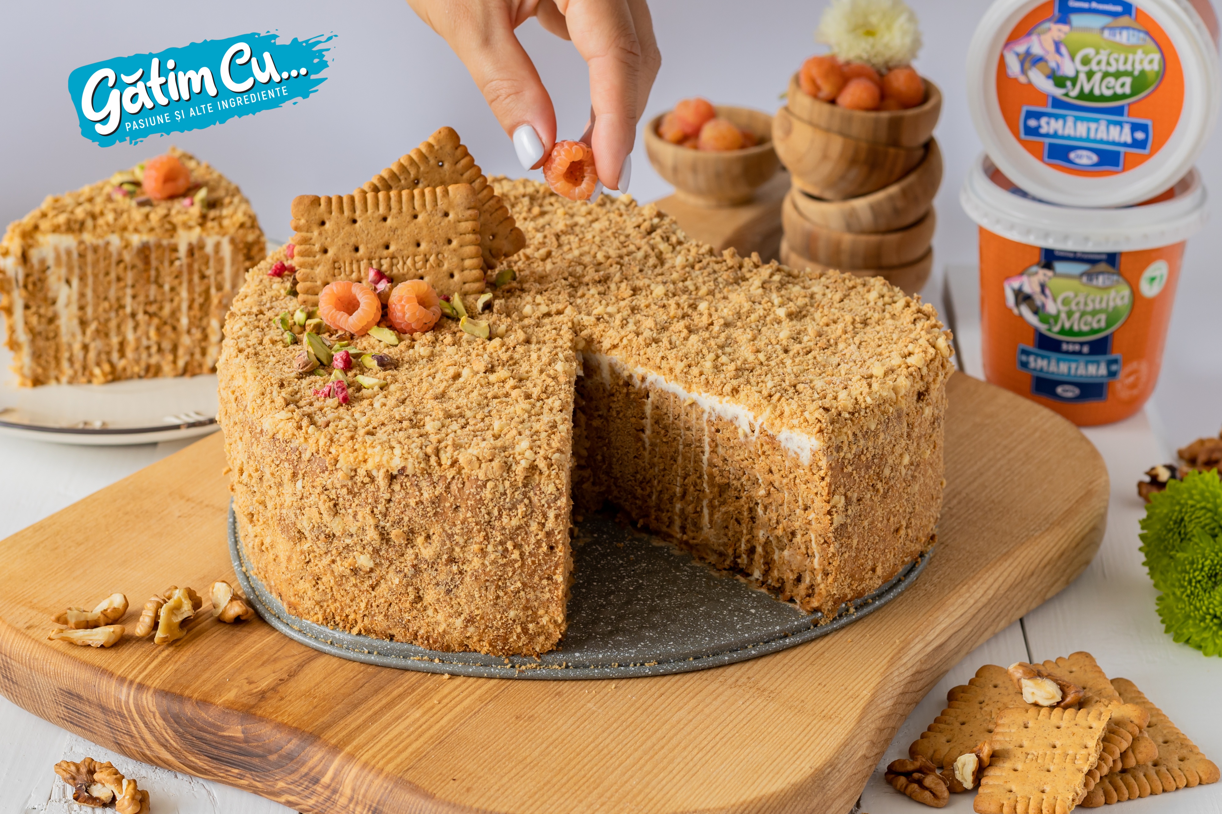 Простой торт из 4 ингредиентов